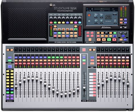 PreSonus StudioLive 32SX 32-channel digital mixer and USB audio ...