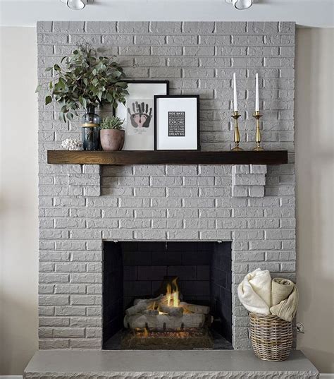 Best Color To Paint Brick Fireplace - Paint Colors