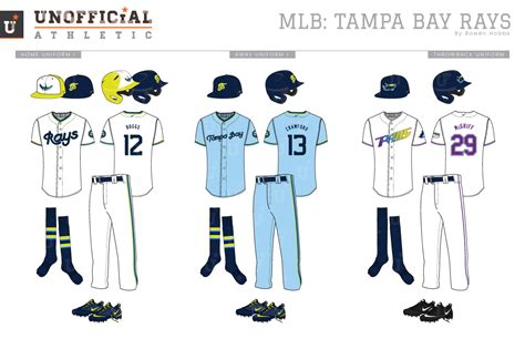 UNOFFICiAL ATHLETIC | Tampa Bay Rays Rebrand