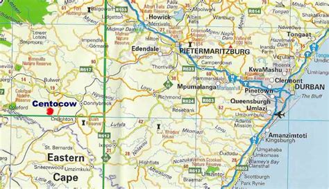 Pietermaritzburg Map - South Africa