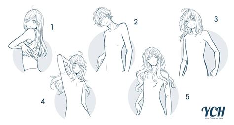 Reference Anime Portrait Poses | Wallpaper Anime