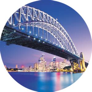 Sydney-Harbour-Bridge-Lights-At-Night-Australia - Veromont