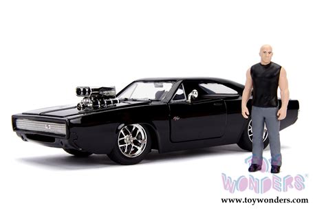 Jada Toys Fast & Furious - 1970 Dom's Dodge Charger R/T with Doms Die ...