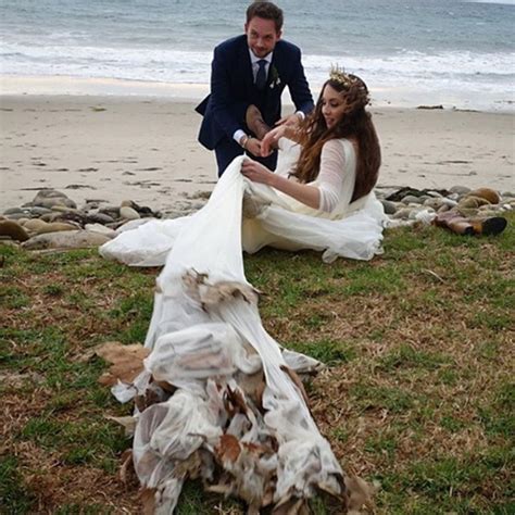 Troian Bellisario And ‪Patrick J. Adams Wedding Pics Hit Social Media