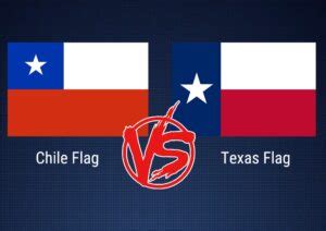 Chile flag vs Texas flag - Flagsmore.com