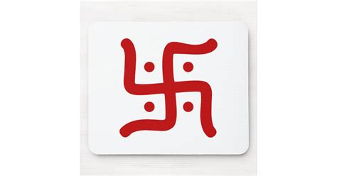 indian traditional hindu swastika symbol religion mouse pad | Zazzle