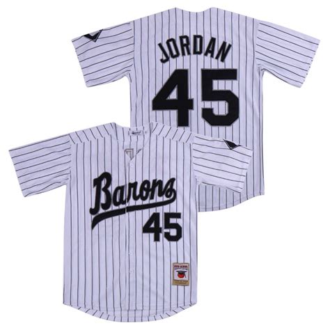 Michael Jordan #45 Birmingham Barons Jersey - Urban Culture