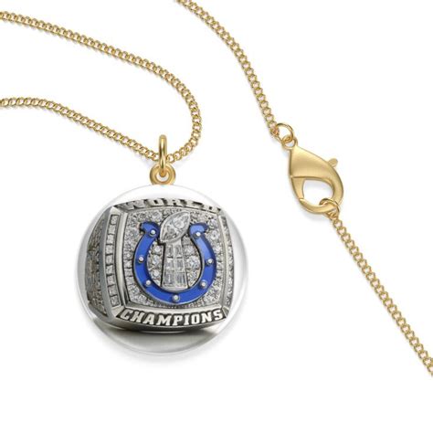 2006 Indianapolis Colts Super Bowl Ring, Super Bowl Ring Colts Pendant ...