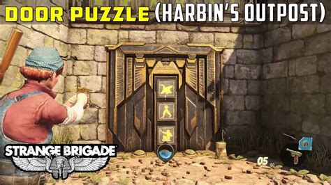 How to solve the door puzzle in Harbin's Outpost | STRANGE BRIGADE ...