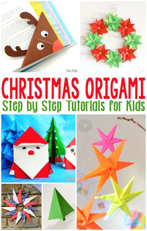 Christmas Origami for Kids - Easy Peasy and Fun