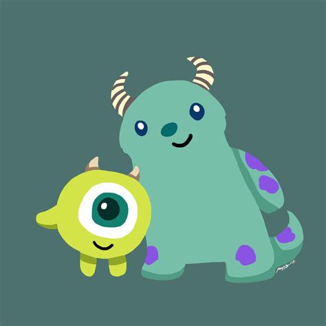 Mike and Sulley by Mayying on DeviantArt