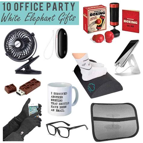 10 Office Party White Elephant Gift Ideas - Happy Money Saver