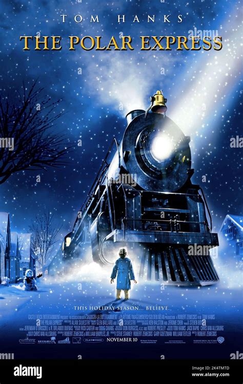 The Polar Express 2004 The Polar Express Movie Poster Stock Photo - Alamy