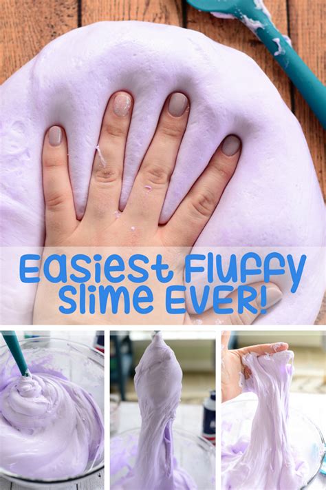 DIY Easy Fluffy Slime {Step by Step} | Ten at the Table