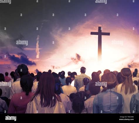 Christian worship the concept of praise Stock Photo - Alamy