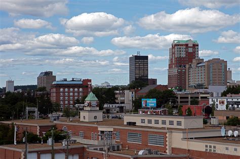 Downtown Skyline of Manchester, New Hampshire