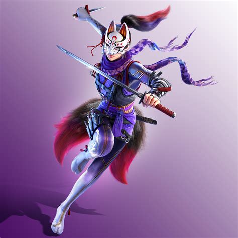 TEKKEN 7 Kunimitsu Official Character Render, Vermilion Gates ...