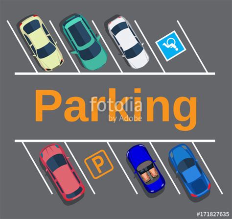 Parking Lot Vector at Vectorified.com | Collection of Parking Lot ...