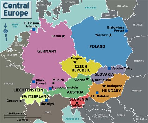 Europa central: definición y límites | La guía de Geografía