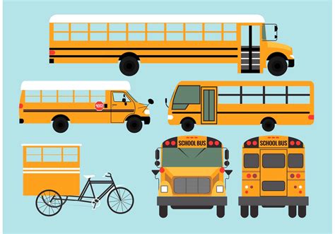 School Bus Vectors 90264 Vector Art at Vecteezy