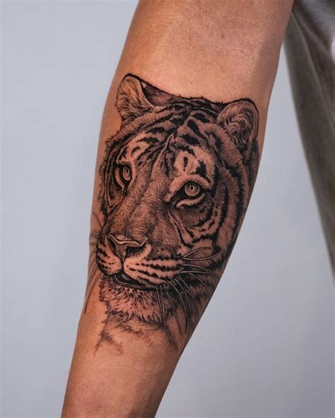 Tattooist INTAT on Instagram: "Tiger face, Swipe it 🐯 Used ...