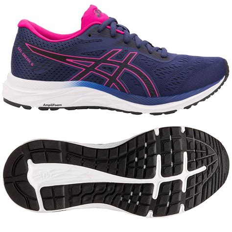 Asics Gel-Excite 6 Ladies Running Shoes - Sweatband.com