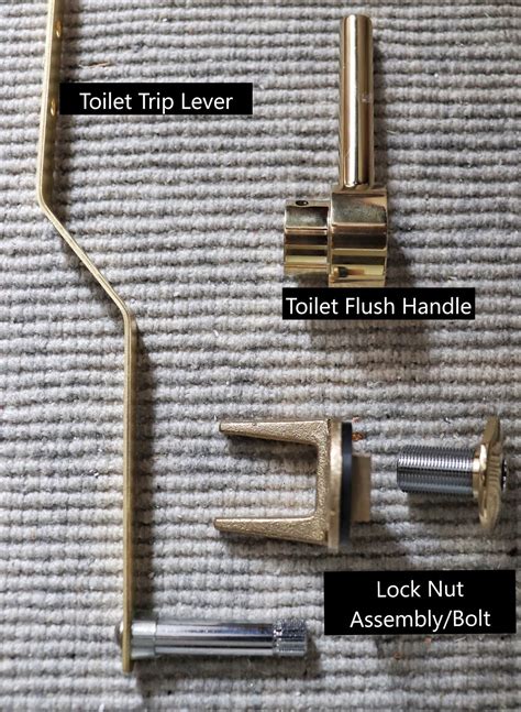 How to Replace a Toilet Flush Handle - Made by Carli