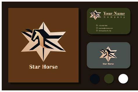 star horse logo concept 27961394 Vector Art at Vecteezy