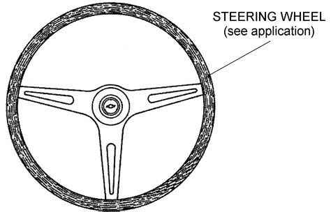 Steering Wheel - Diagram View - Chicago Corvette Supply