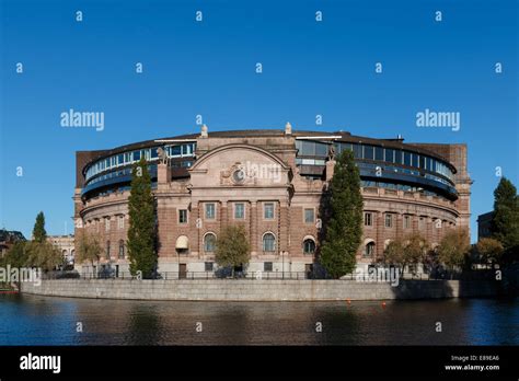 The Swedish Parliament building Stock Photo - Alamy