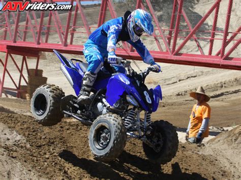 2008 Yamaha Raptor 250 ATV Motocross Race Test Review - Glen Helen ...