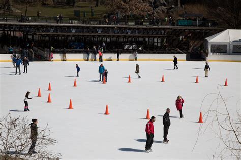 Ice Rink In Central Park Free Stock Photo - Public Domain Pictures