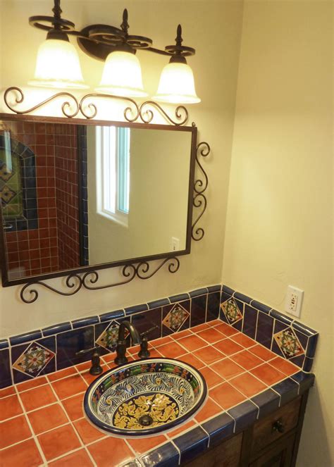 Spanish Tile In Bathroom - BATHROOM DLP