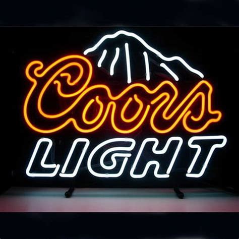 Coors Light Neon Sign