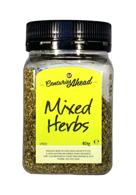 Mixed Herbs - Centuries Ahead