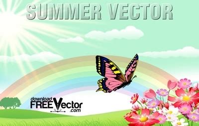 Vector Summer Illustration Vector for Free Download | FreeImages