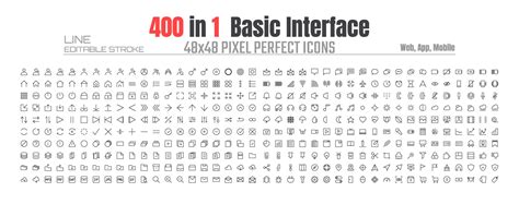 Thin Line Icons Vector Art, Icons, and Graphics for Free Download