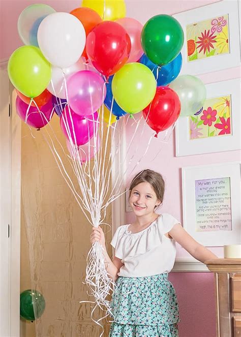 How to Make a Birthday Balloon Surprise! (DIY Balloon Avalanche ...