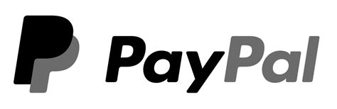 PayPal Logo Black and White – Brands Logos