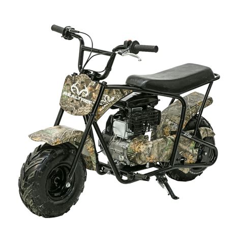 Realtree 100cc Camo Gas Powered Ride-On Mini Bike - Walmart.com ...