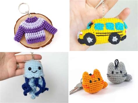 Ultimate List of Free Crochet Keychain Patterns