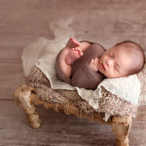 Aliexpress.com : Buy Newborn Baby Photography Wooden Bed Props Tiny ...