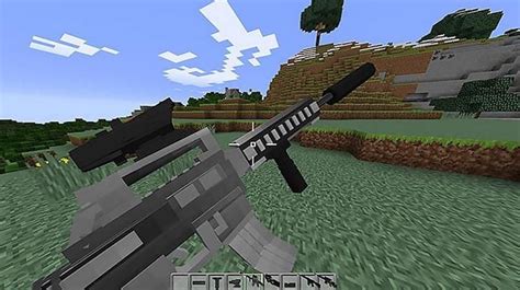 Minecraft Windows 10 Gun Mods - This mod was obviously influenced by ...