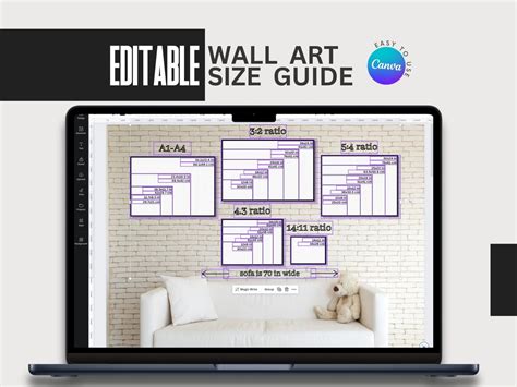 Art Print Size Guide, Ratio Size Guide, Picture Frame Size Guide, Art ...