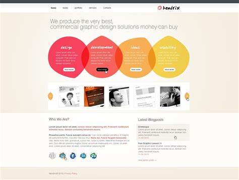 Web Development Website Template #27685