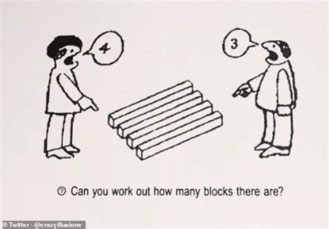 Nobody can agree how many blocks are in this baffling optical illusion ...