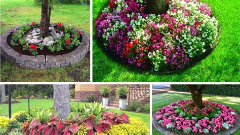 30 POPULAR TREE RING LANDSCAPE DESIGN IDEAS FOR YOUR GARDEN - YouTube