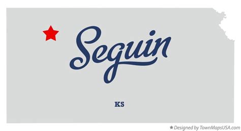 Map of Seguin, KS, Kansas