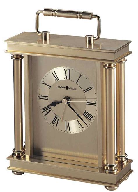 Howard Miller Audra 645-584 Table Clock with Alarm - The Clock Depot