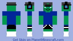 Baby Zombie Villager Minecraft Skin